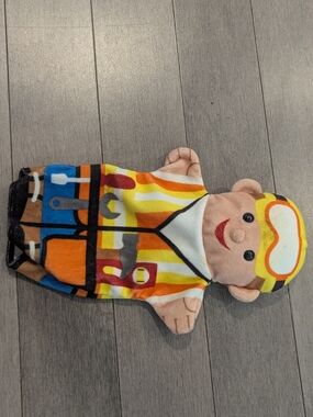 Construction Worker Plush Hand Puppet Mélissa And Doug  Helpers